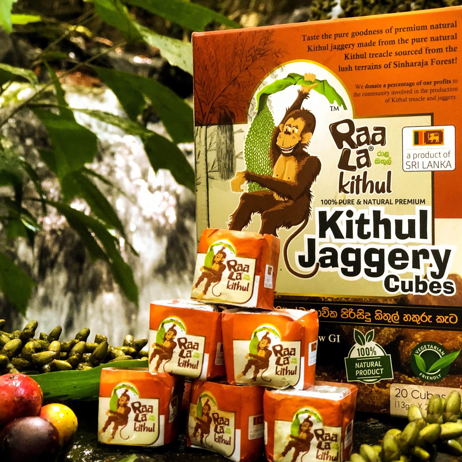 Raala Kithul - Kithul Jaggery Cubes